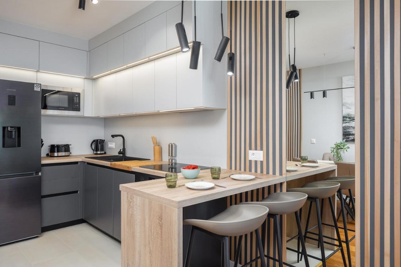 A&N Apartment - Partial Sea View And Free Parking มาคาร์สกา ภายนอก รูปภาพ