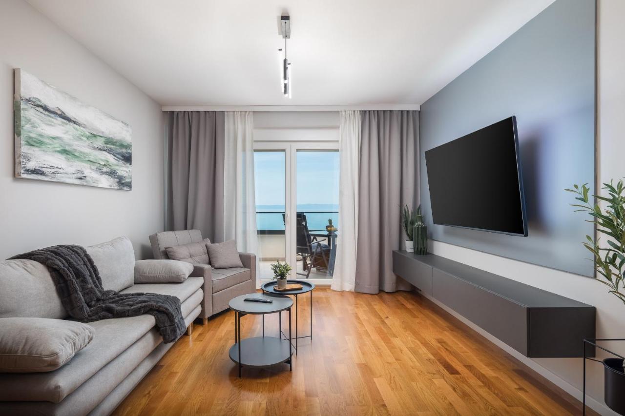 A&N Apartment - Partial Sea View And Free Parking มาคาร์สกา ภายนอก รูปภาพ
